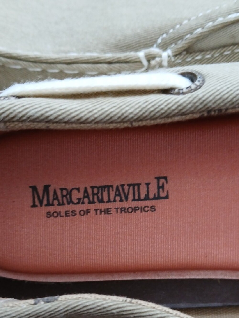 Margaritaville Olive Canvas Women's Espadrille Slip-On - Picture 4 of 8
